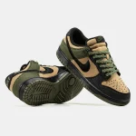 Nike SB Dunk Low Khaki Beige Black - Зображення 2
