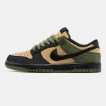 Nike SB Dunk Low Khaki Beige Black