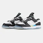 Nike SB Dunk Low Remastered Black White - Зображення 3