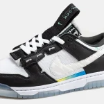 Nike SB Dunk Low Remastered Black White - Зображення 5