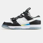 Nike SB Dunk Low Remastered Black White - Зображення 4