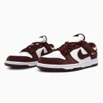 Nike SB Dunk Low Sail Red Sepia-Metallic Gold - Зображення 2