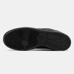 Nike SB Dunk Low Total Black Leather - Зображення 8