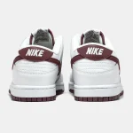 Nike SB Dunk Low White Bordo - Зображення 8