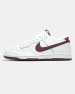 Nike SB Dunk Low White Bordo