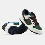 Nike SB Dunk Low White Green Bordo - Зображення 2