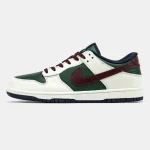 Nike SB Dunk Low White Green Bordo