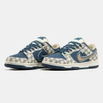 Nike SB Dunk Low x Gucci Beige Blue - Зображення 3