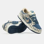 Nike SB Dunk Low x Gucci Beige Blue - Зображення 2