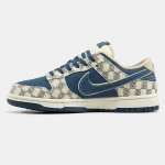 Nike SB Dunk Low x Gucci Beige Blue - Зображення 6