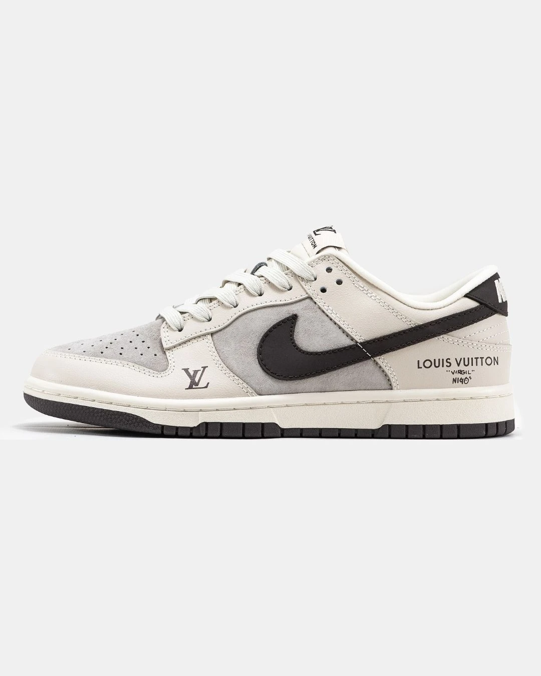 nike-sb-dunk-low-x-louis-vuitton-grey-black-16417928026002 Nike SB Dunk Low x Louis Vuitton Grey Black - Зображення 1