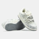 Nike SB Dunk Low x Louis Vuitton White Blue - Зображення 2