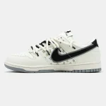 Nike SB Dunk Low x Louis Vuitton x Glommy Bear White - Зображення 5