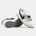 Nike SB Dunk Low x Louis Vuitton x Glommy Bear White - Зображення 2