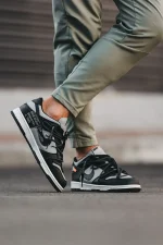 Nike SB Dunk Low x Off-White Black Gray - Зображення 5
