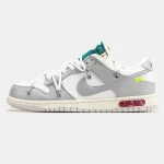 Nike SB Dunk Low x Off-White Grey Lot 25 of 50 - Зображення 4