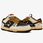 Nike SB Dunk Low x Stussy 40th Brown Grey Beige - Зображення 4