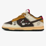Nike SB Dunk Low x Stussy 40th Brown Grey Beige