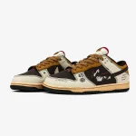 Nike SB Dunk Low x Stussy 40th Brown Grey Beige - Зображення 3