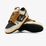 Nike SB Dunk Low x Stussy 40th Brown Grey Beige - Зображення 2