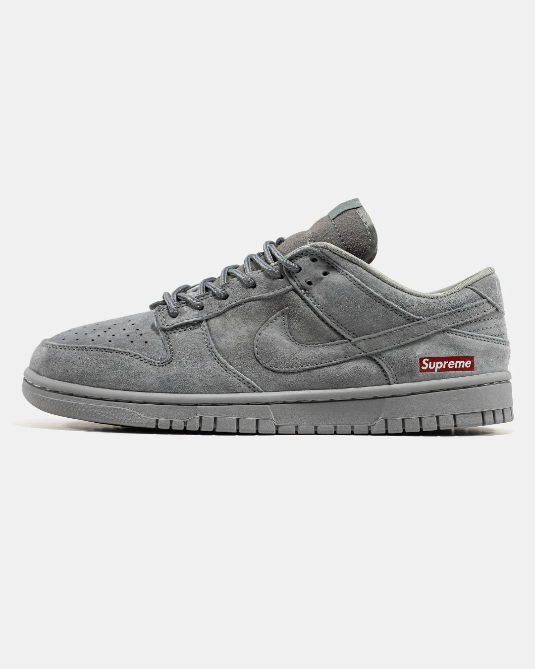 nike-sb-dunk-low-x-supreme-grey-45031005989515 Nike SB Dunk Low x Supreme Grey - Зображення 1