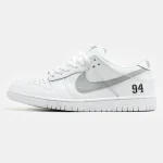 Nike SB Dunk Low x Supreme White Grey