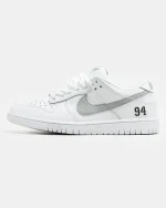 Nike SB Dunk Low x Supreme White Grey