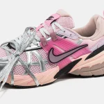Nike V2K Run Beige Pink Silver - Зображення 6