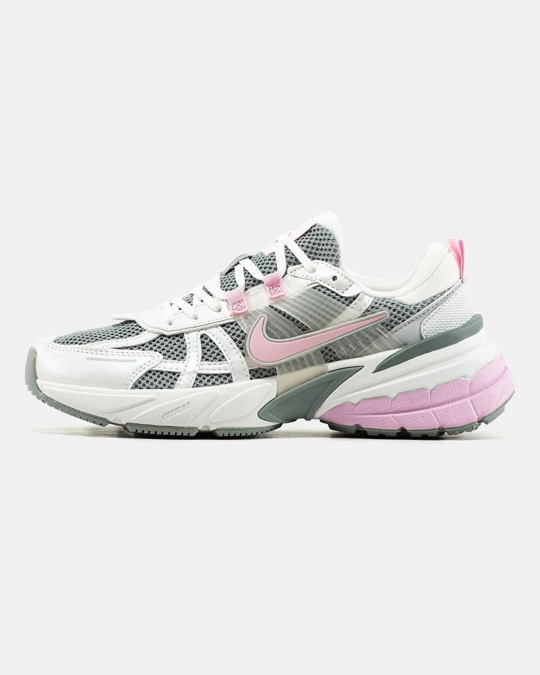 nike-v2k-runtekk-white-grey-pink-85193731410723 Nike V2K Runtekk White Grey Pink - Зображення 1