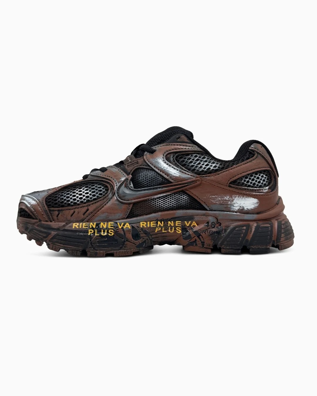 nike-zoom-v5-rnr-custom-brown-black-23459079535864 Nike Zoom V5 RNR Custom Brown Black - Зображення 1
