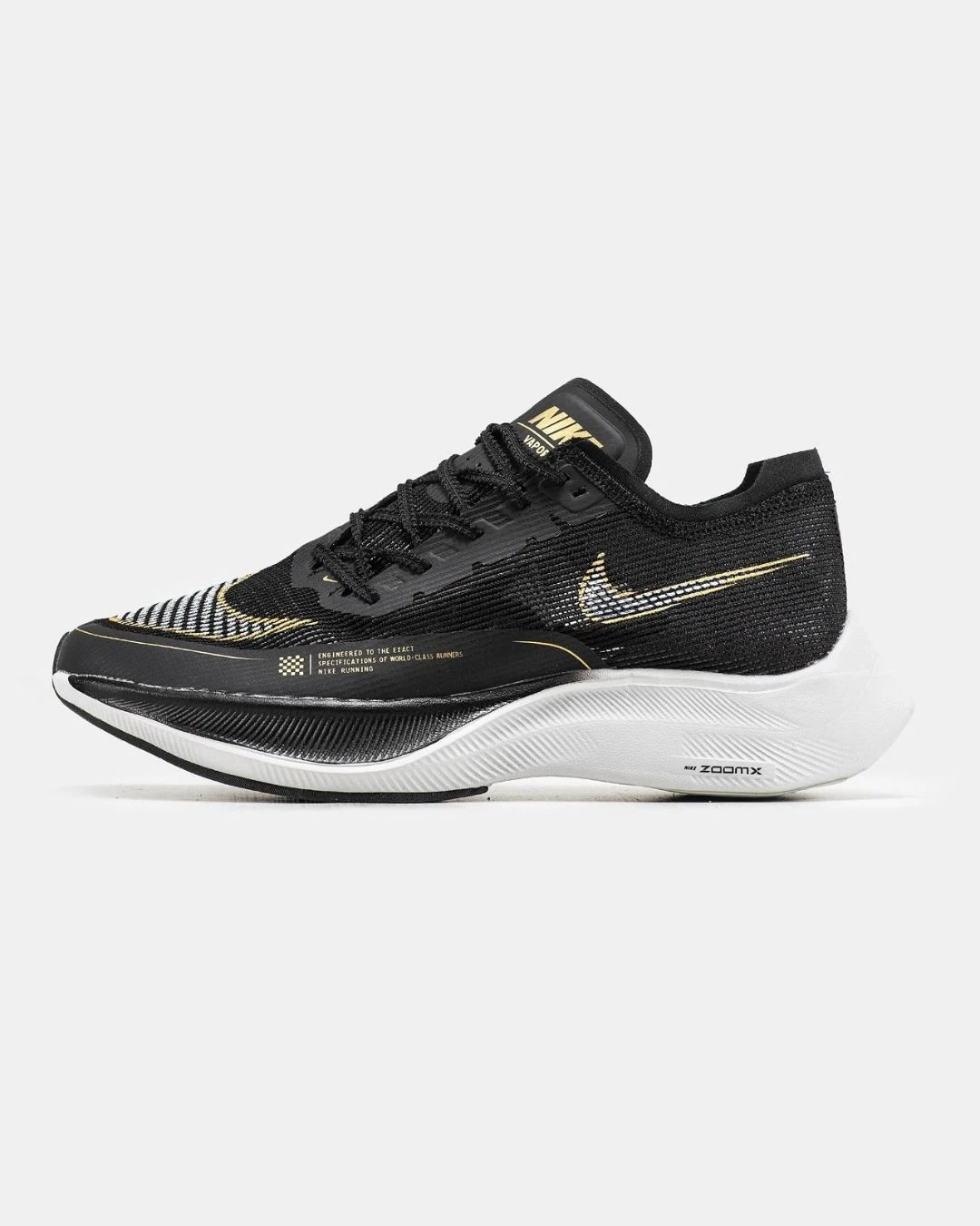 nike-zoomx-vaporfly-2-black-metallic-gold-84064995104766 Nike ZoomX Vaporfly 2 Black Metallic Gold - Зображення 1