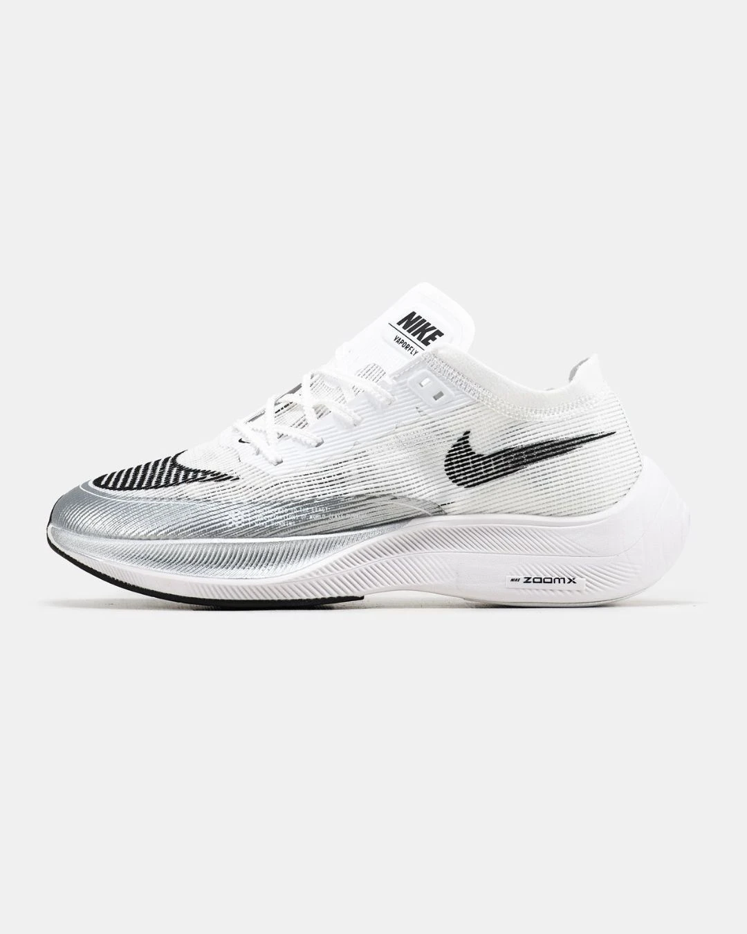 nike-zoomx-vaporfly-2-white-black-47884794355152 Nike ZoomX Vaporfly 2 White Black - Зображення 1