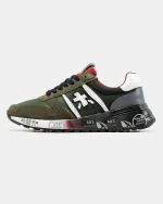Premiata Lander Khaki Black White