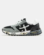 Premiata Mick Black Grey White