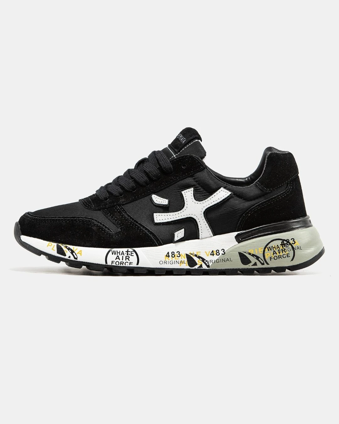 premiata-mick-black-white-19179365674787 Premiata Mick Black White - Зображення 1