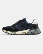 Premiata Mick Blue Black White