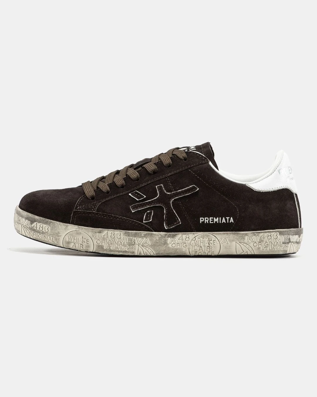 premiata-steven-brown-white-25380793988974 Premiata Steven Brown White - Зображення 1