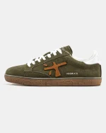 Premiata Steven Khaki Brown White