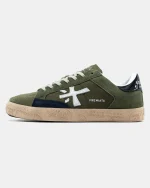 Premiata Steven Olive Navy Gum