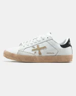 Premiata Steven White Beige Gum