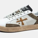 Premiata Steven White Browm Gum - Зображення 6