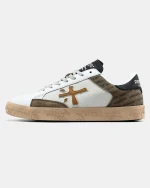 Premiata Steven White Browm Gum