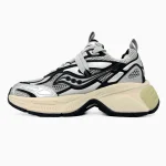 Saucony Cavalry 2k Silver Black