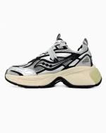 Saucony Cavalry 2k Silver Black