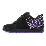 DC Shoes Court Graffik Black Purple