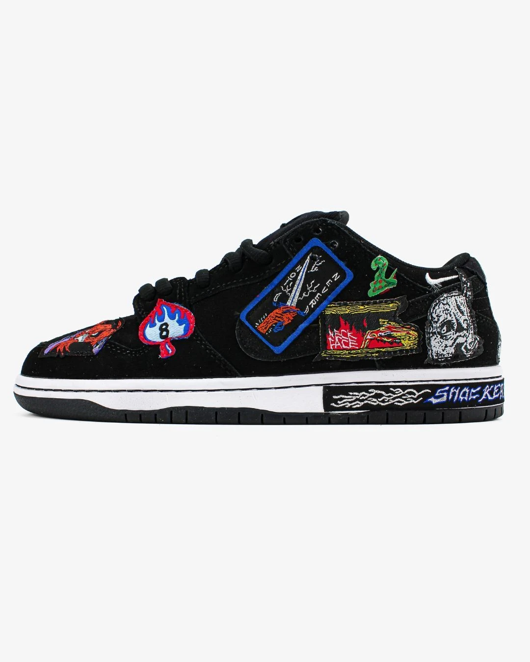 Nike Dunk Low Pro SB x Neckface Black - Зображення 1