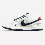 Nike SB Dunk Low x Louis Vuitton Grey Blue Red