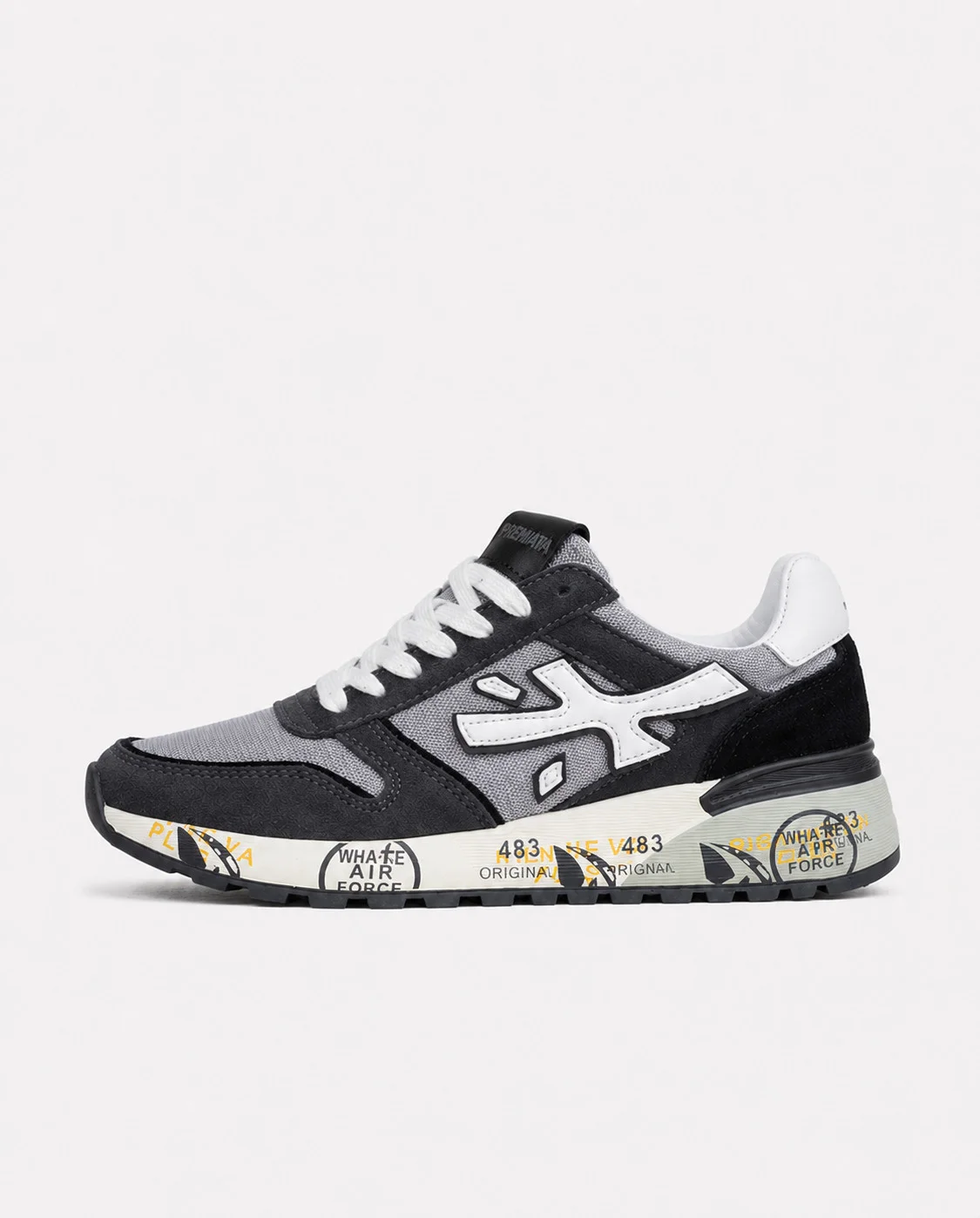 3087A659-9260-4BAA-96FD-A23711A9FFF7 Premiata Grey White - Зображення 1