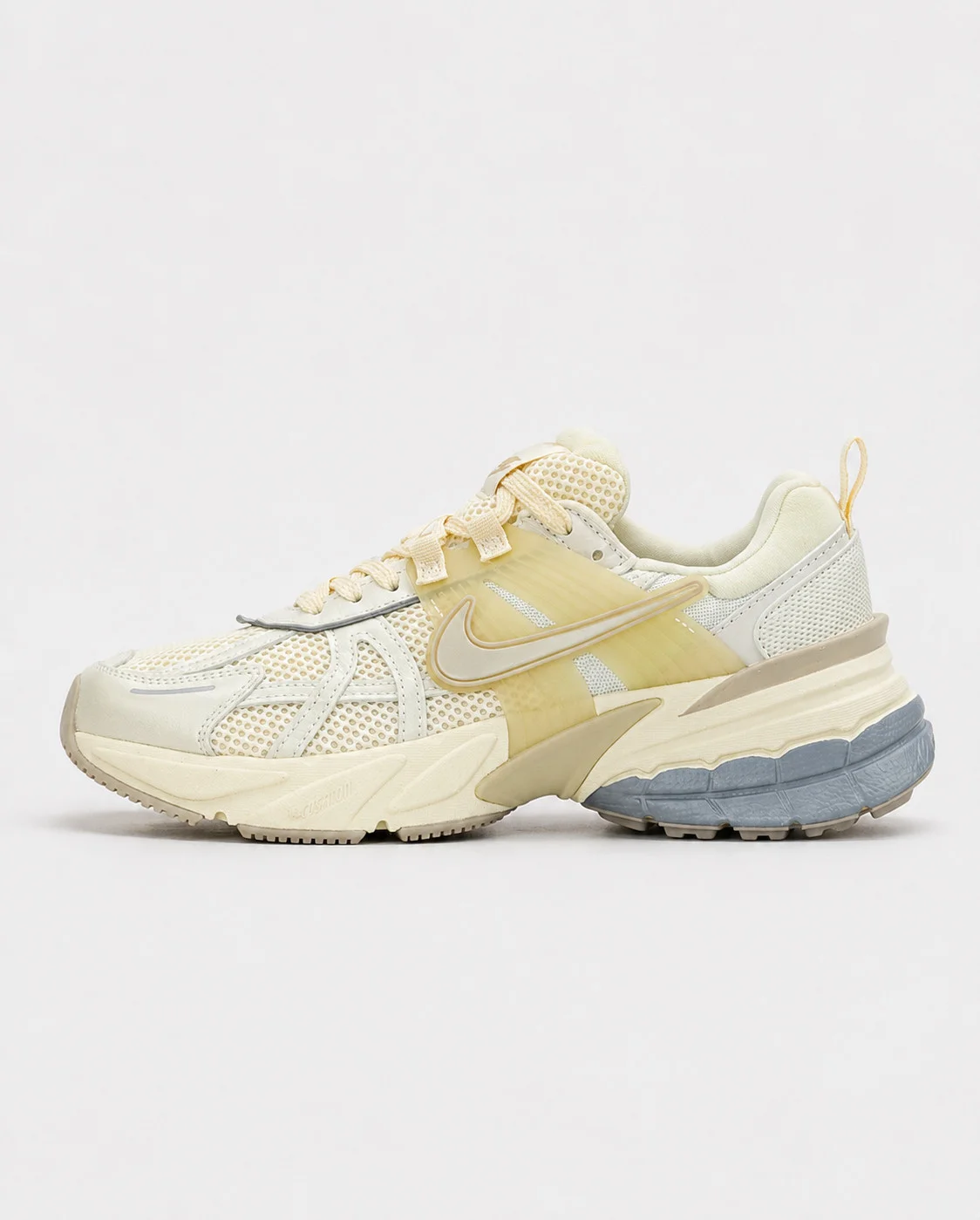 EDDA9BCD-A831-4BCA-A340-90E28CCA934C Nike V2K Runtekk White Beige Blue - Зображення 1