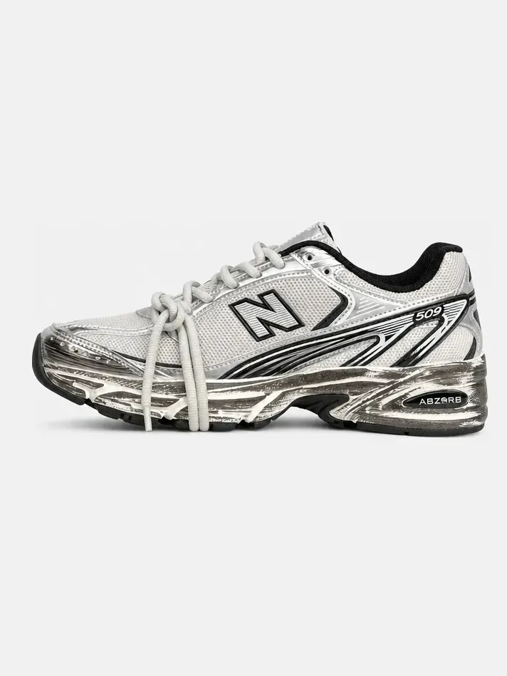 90561433993134 New Balance 509 Black Custom - Зображення 1